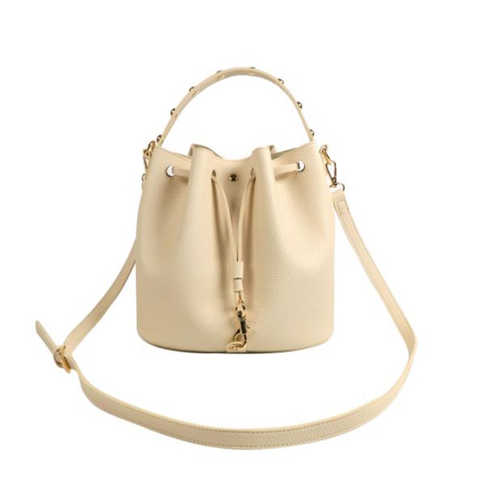 Cream Bucket Bag